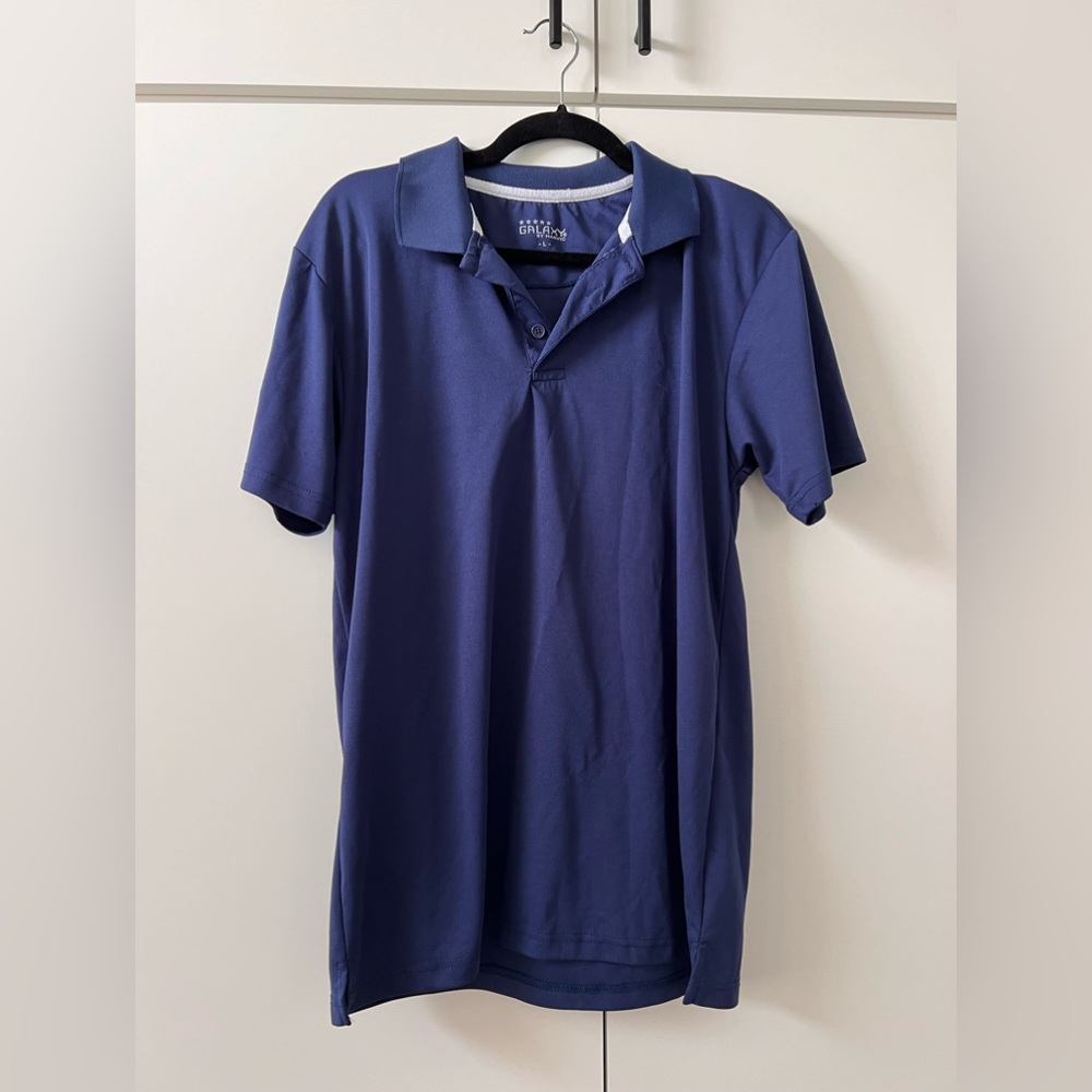 Blue men’s polo. Great shape!